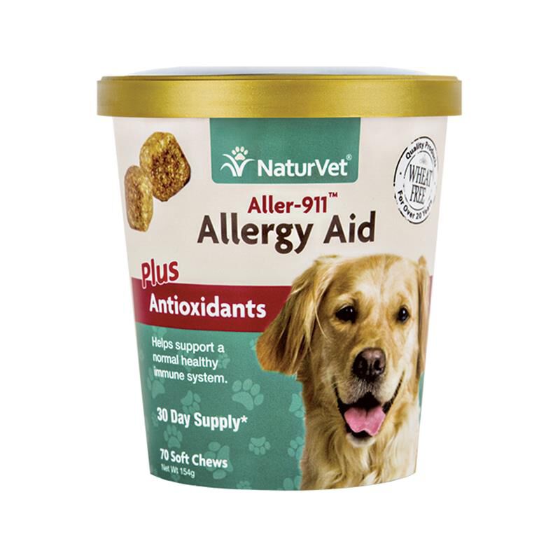 Naturvet hemp allergy aid soft chews for dogs best sale