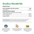 NaturVet GrassSaver, 500 Tabs